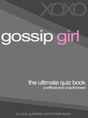 Gossip Girl (eBook): The Ultimate Quiz Book